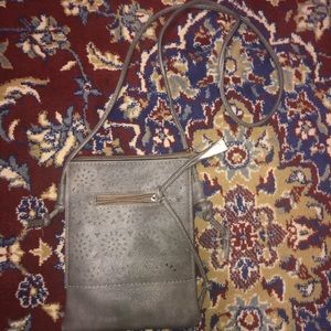 Vintage Fake Leather Cross Body Purse